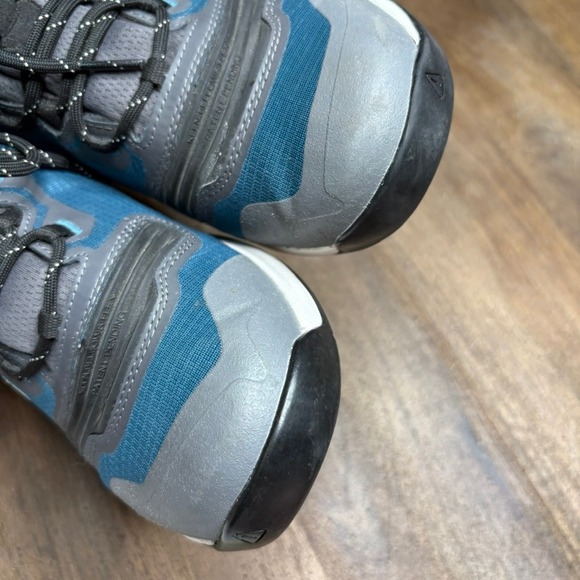KEEN Boots Womens Size 9 Blue Waterproof Hiking Outdoor MSRP $180 - Picture 5 of 8